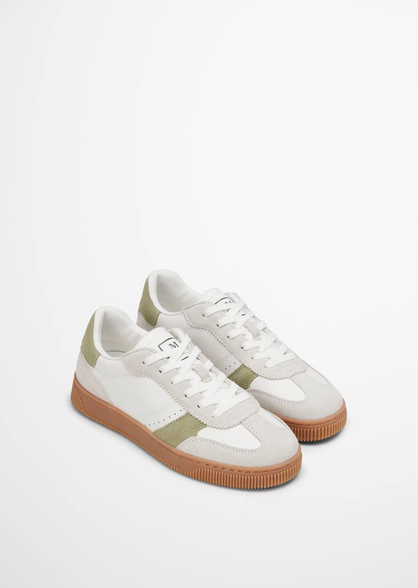 Sneaker made from high-quality cowhide