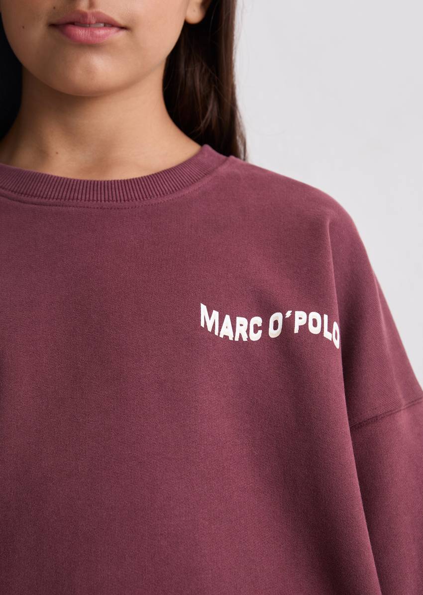 TEENS-GIRLS sweatshirt made from organic cotton