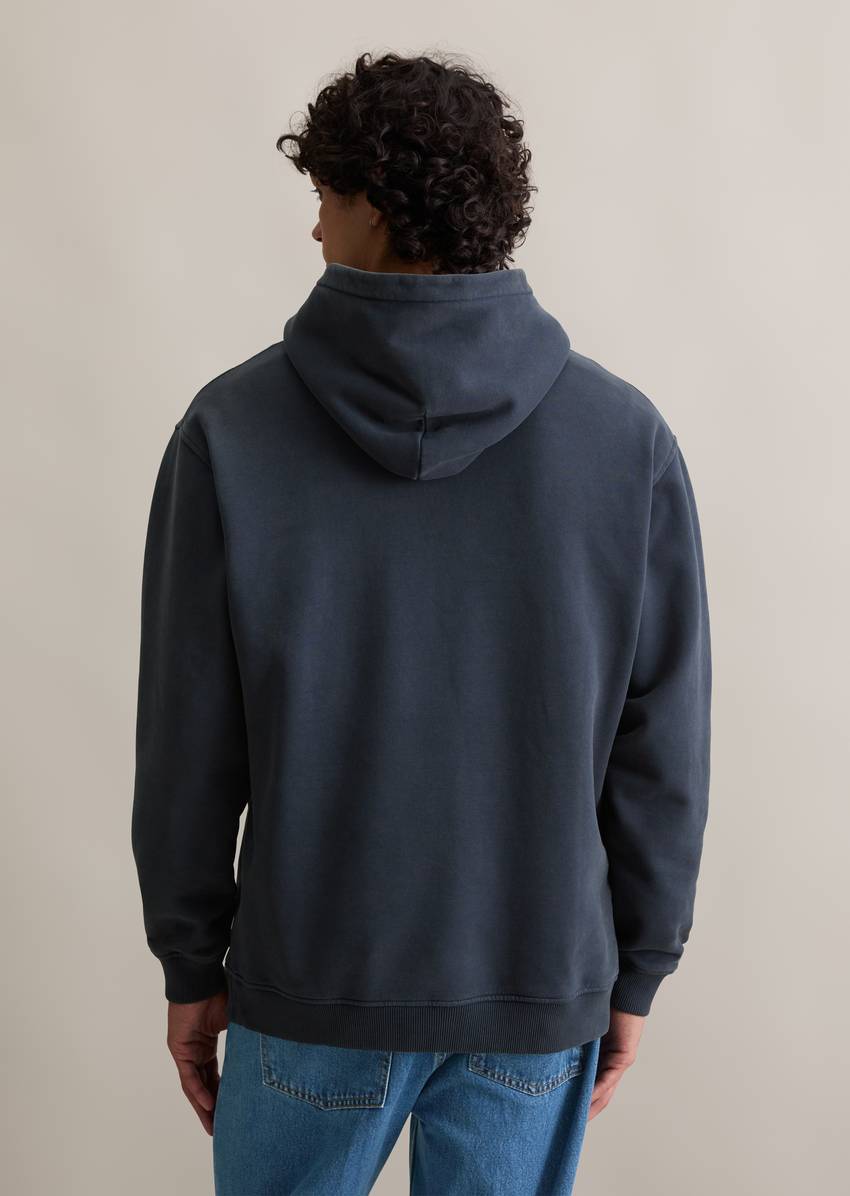 Hoodie relaxed made from pure organic cotton