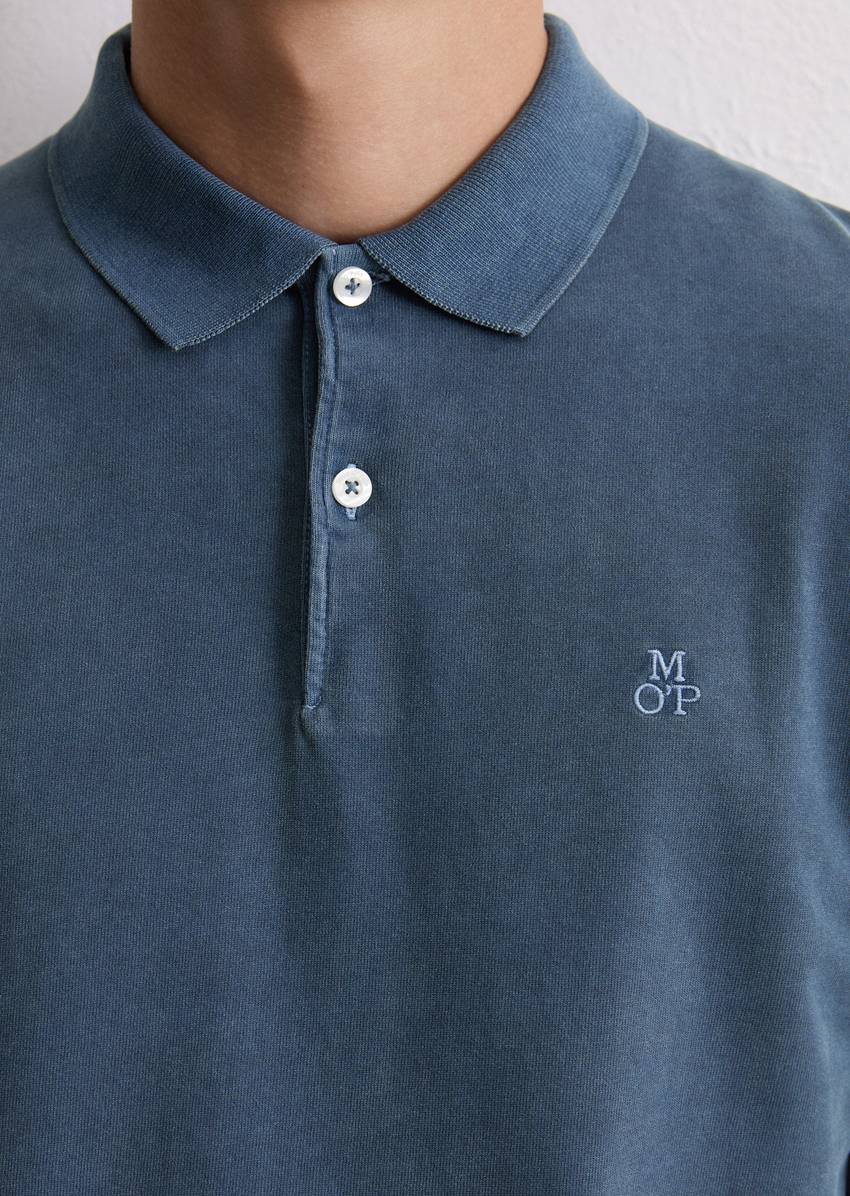 Polo shirt jersey regular made from pure organic cotton
