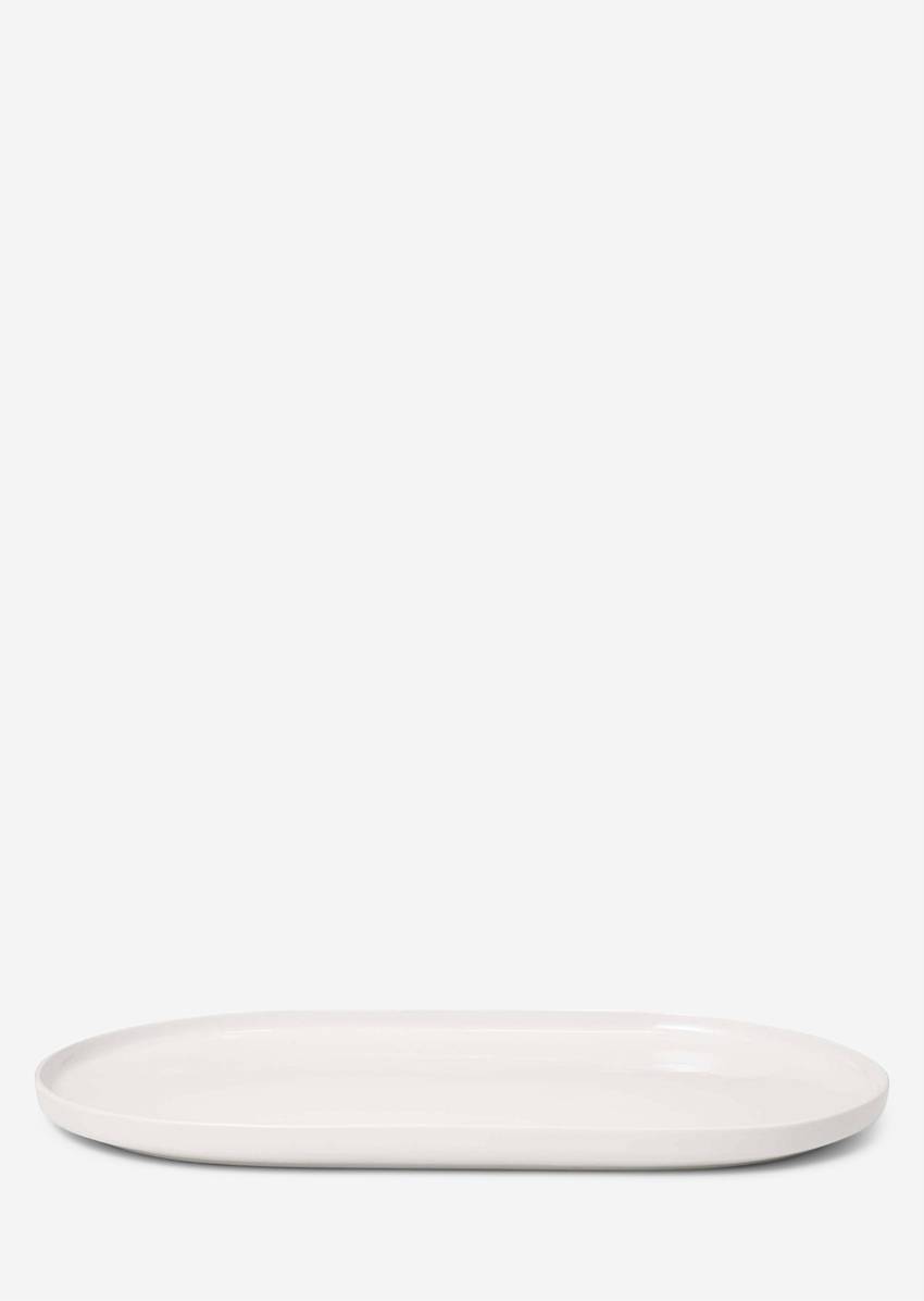 Model Moments serving platter from porcelain