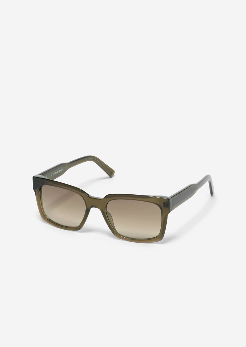 Unisex sunglasses made from organic acetate