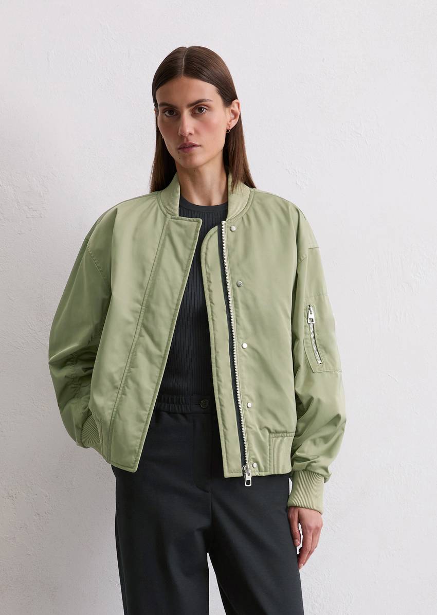 Blouson Travel Collection made from recycled polyester twill
