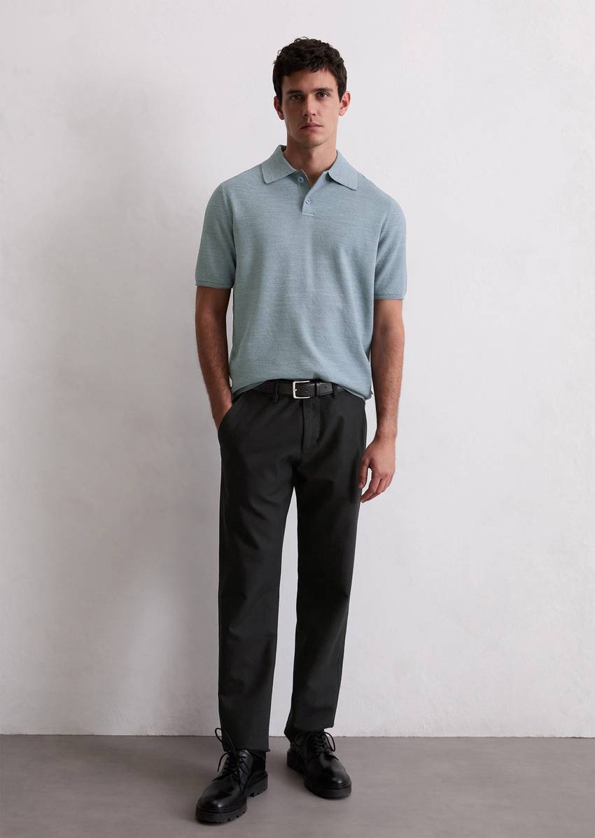 Chino Model Osby Jogger made from a cotton-linen blend