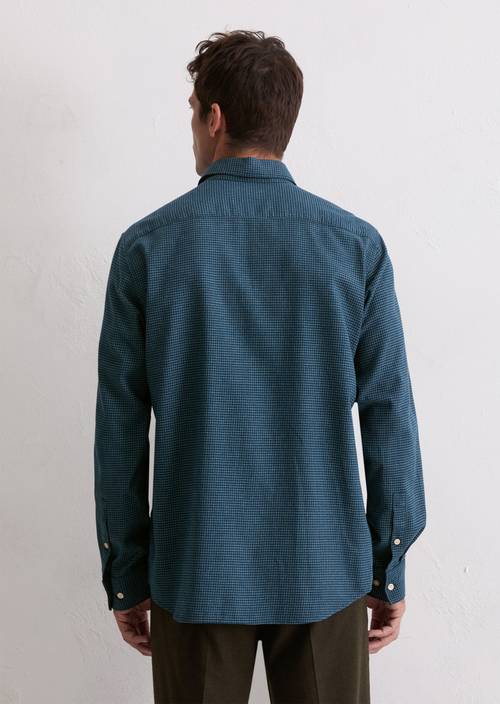 Regular shirt Made from lightweight organic cotton flannel