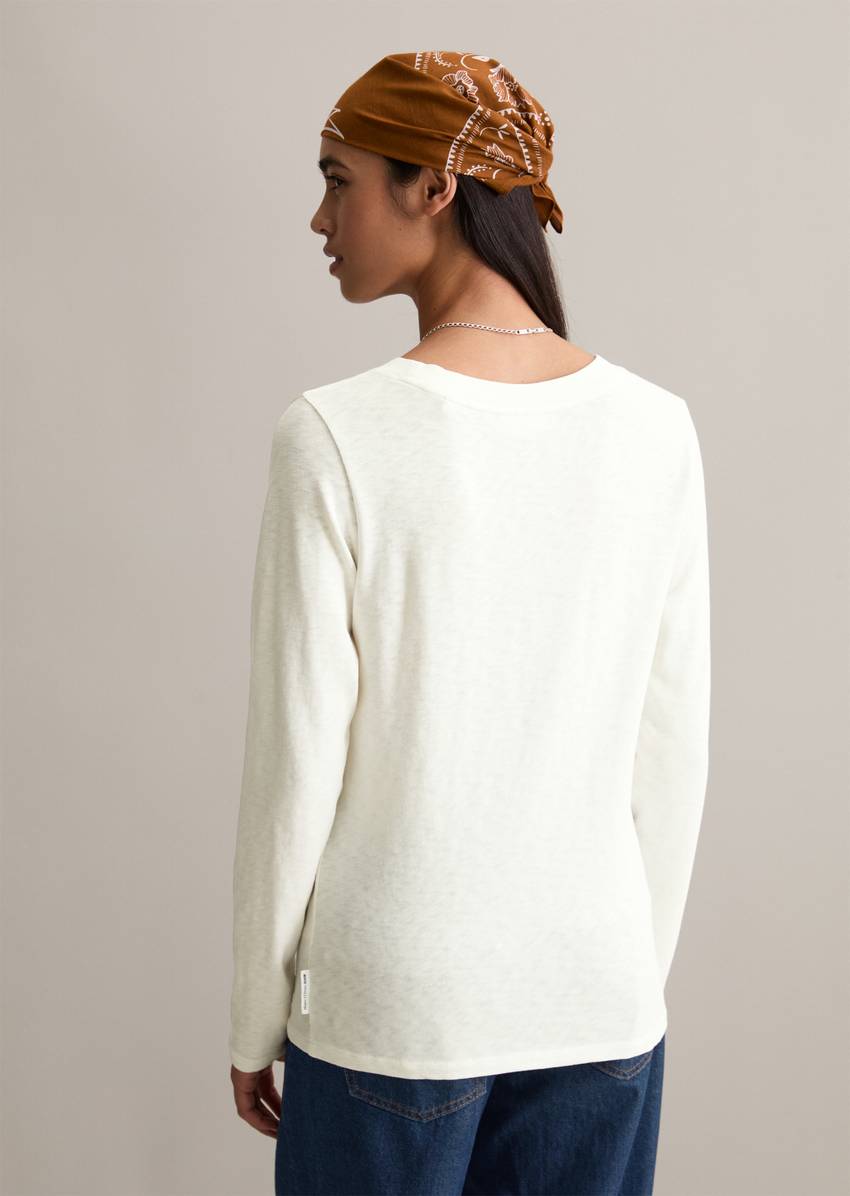 DfC Longsleeve regular made from heavy slub jersey