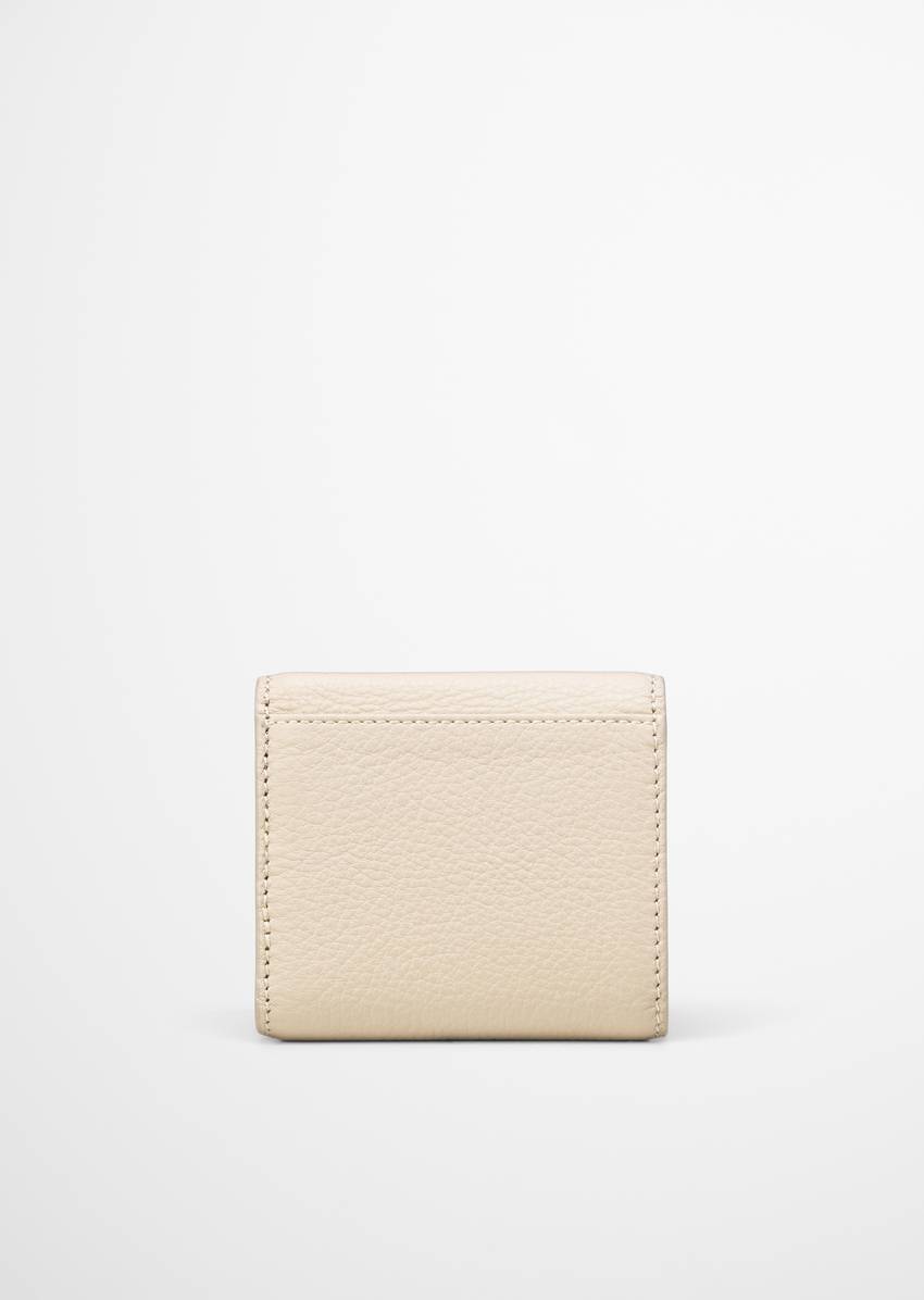 Combination wallet made from grained cowhide