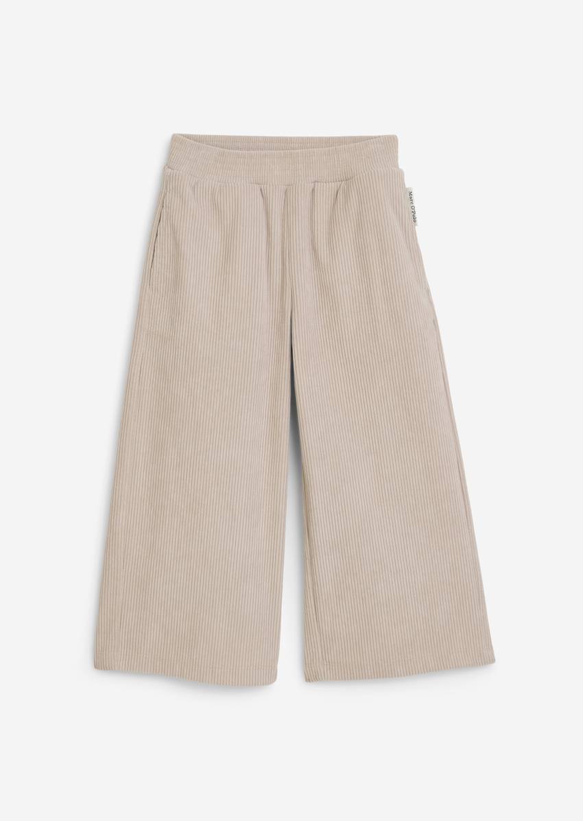 KIDS-GIRLS corduroy pants with wide leg