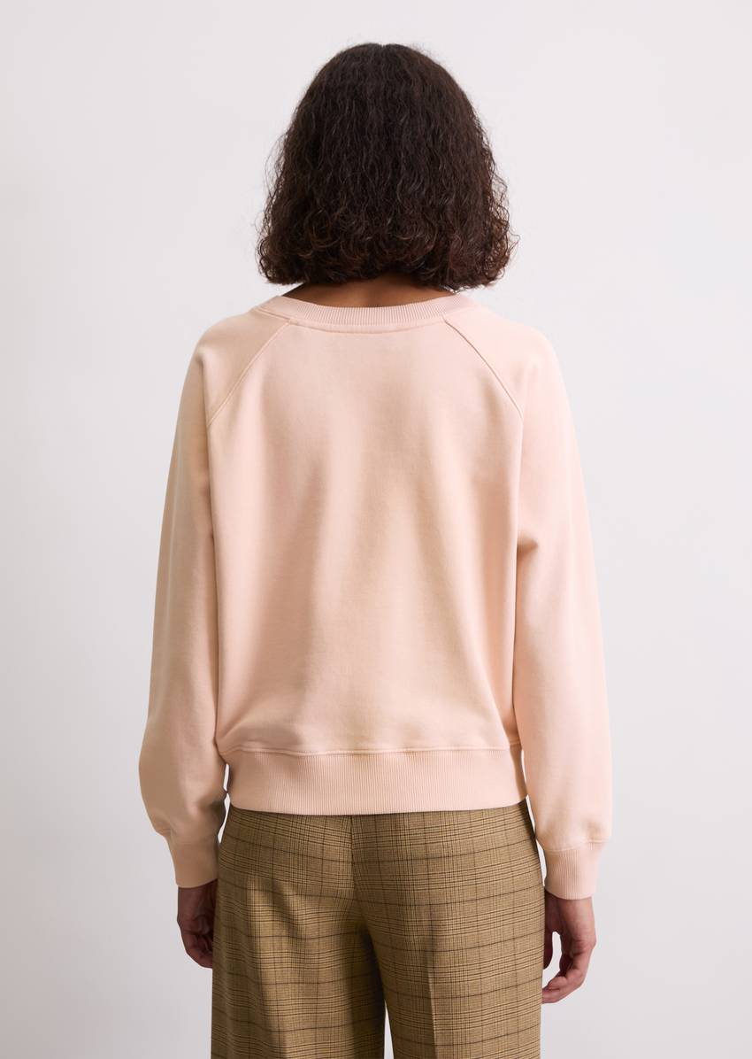 Logo sweatshirt relaxed made from organic cotton