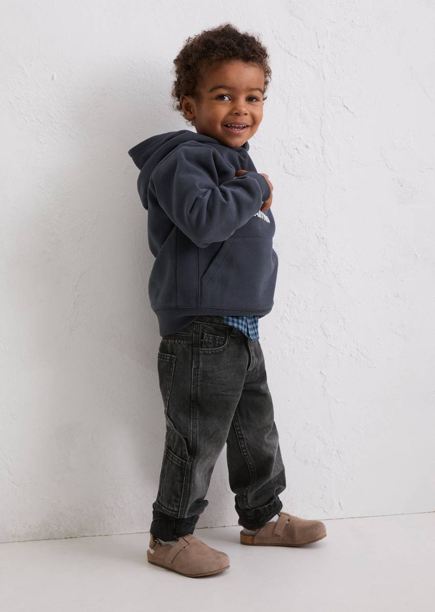 KIDS-BOYS cargo jeans made from organic cotton