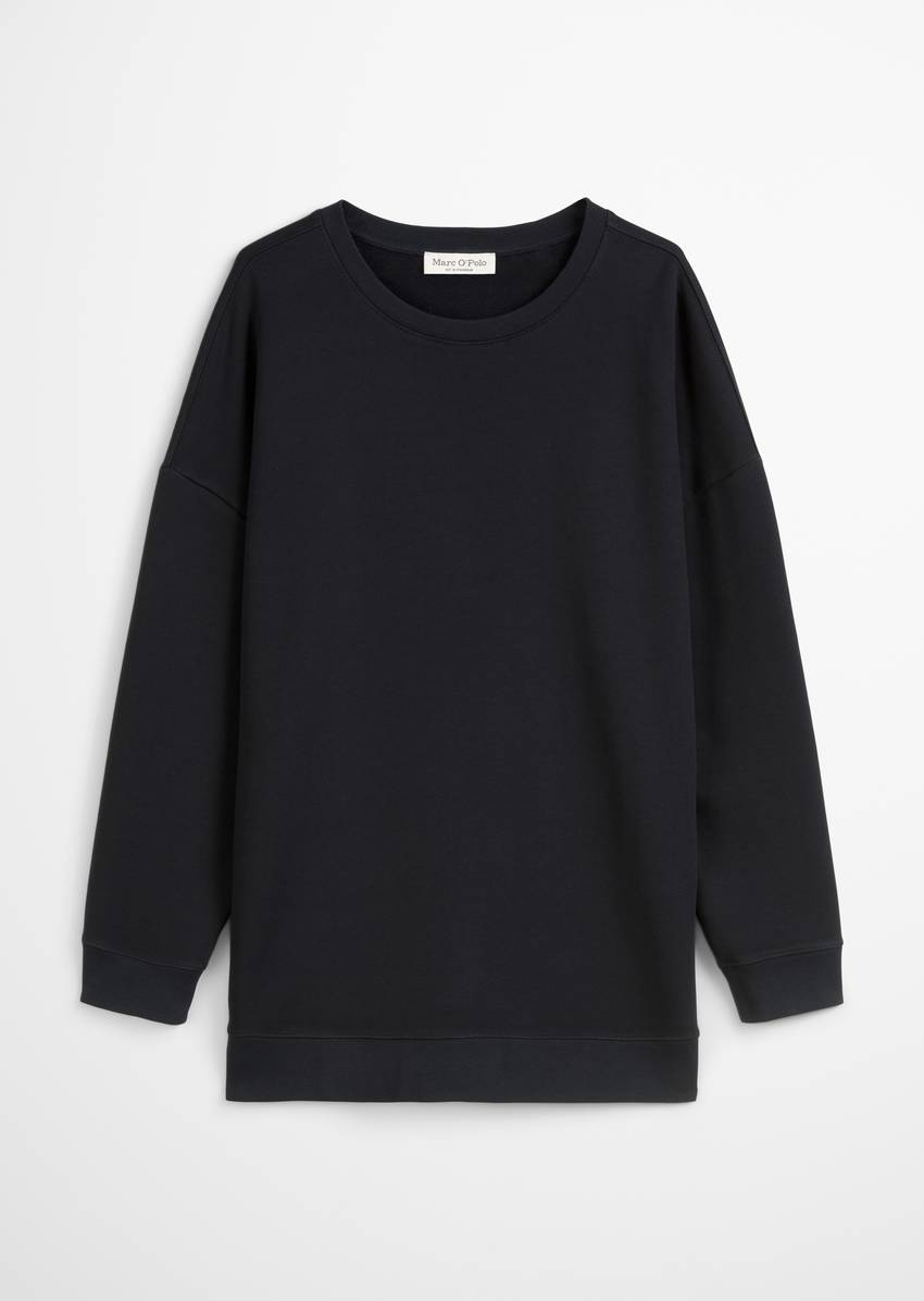 Logo sweatshirt loose made from organic cotton