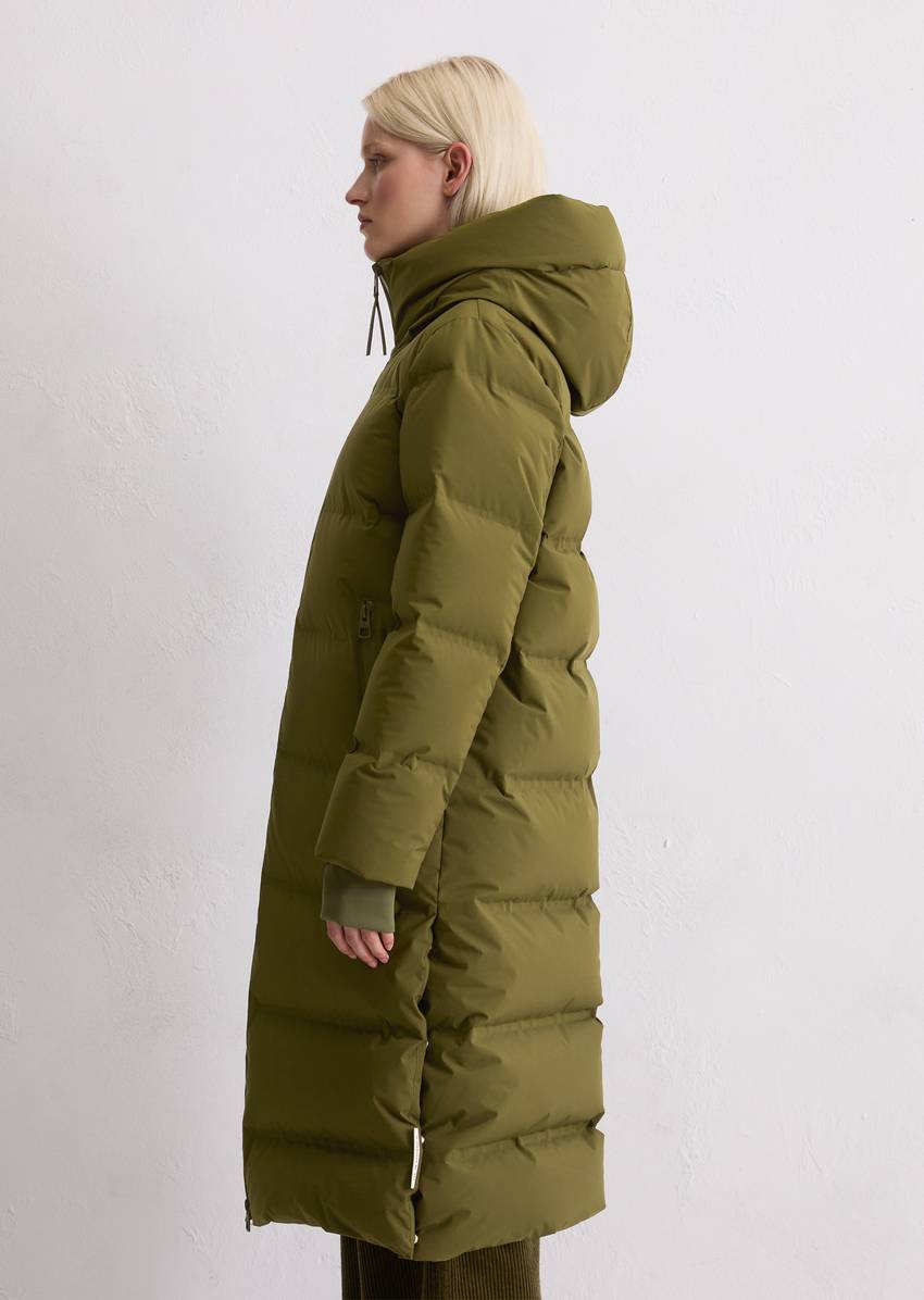 Down coat MOP x Function made from waterproof 2-layer performance fabric