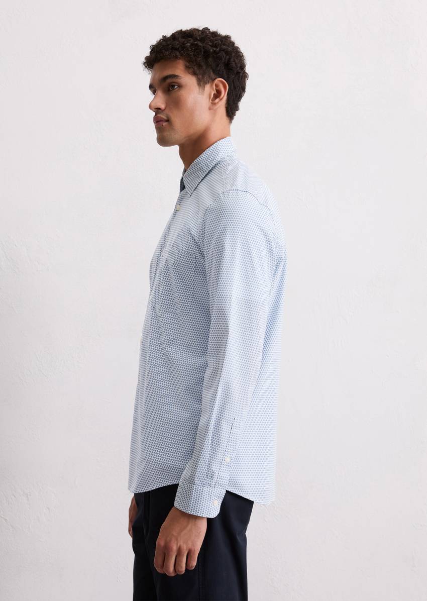 Shirt shaped made from pure organic cotton