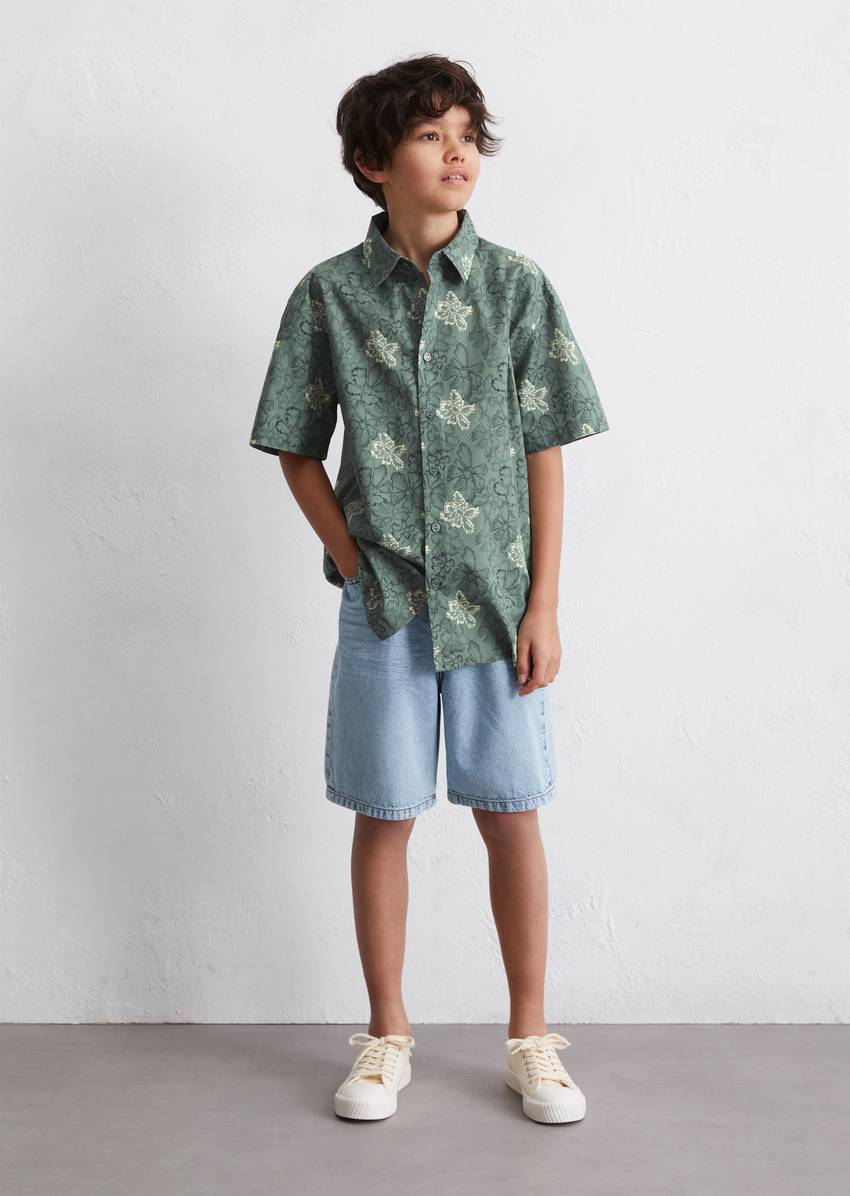 TEENS-BOYS shirt made from pure organic cotton
