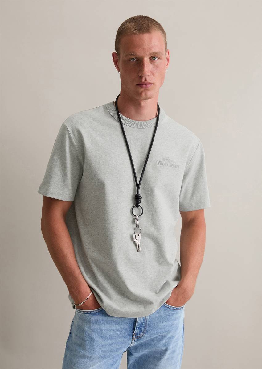 Relaxed T-shirt made from medium-weight organic cotton jersey