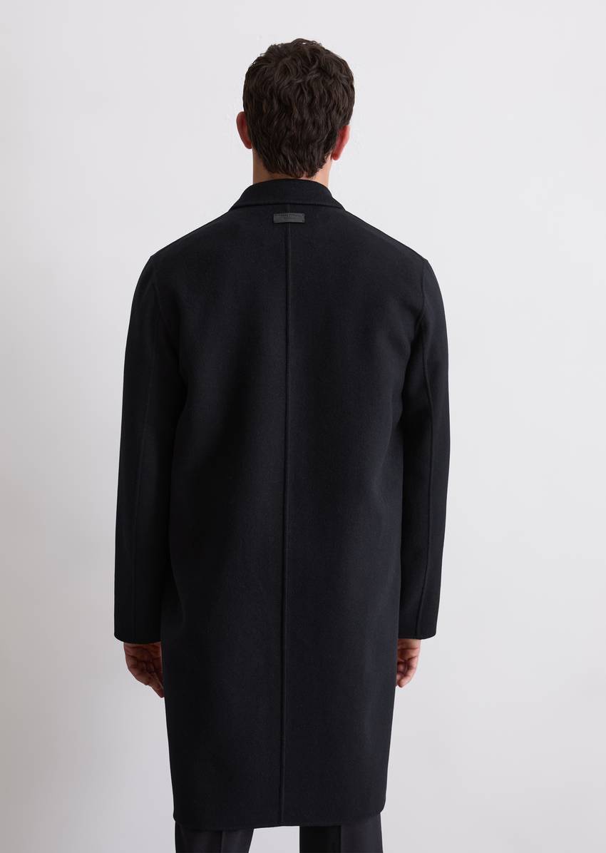 Travel Collection wool coat made from exclusive doubleface
