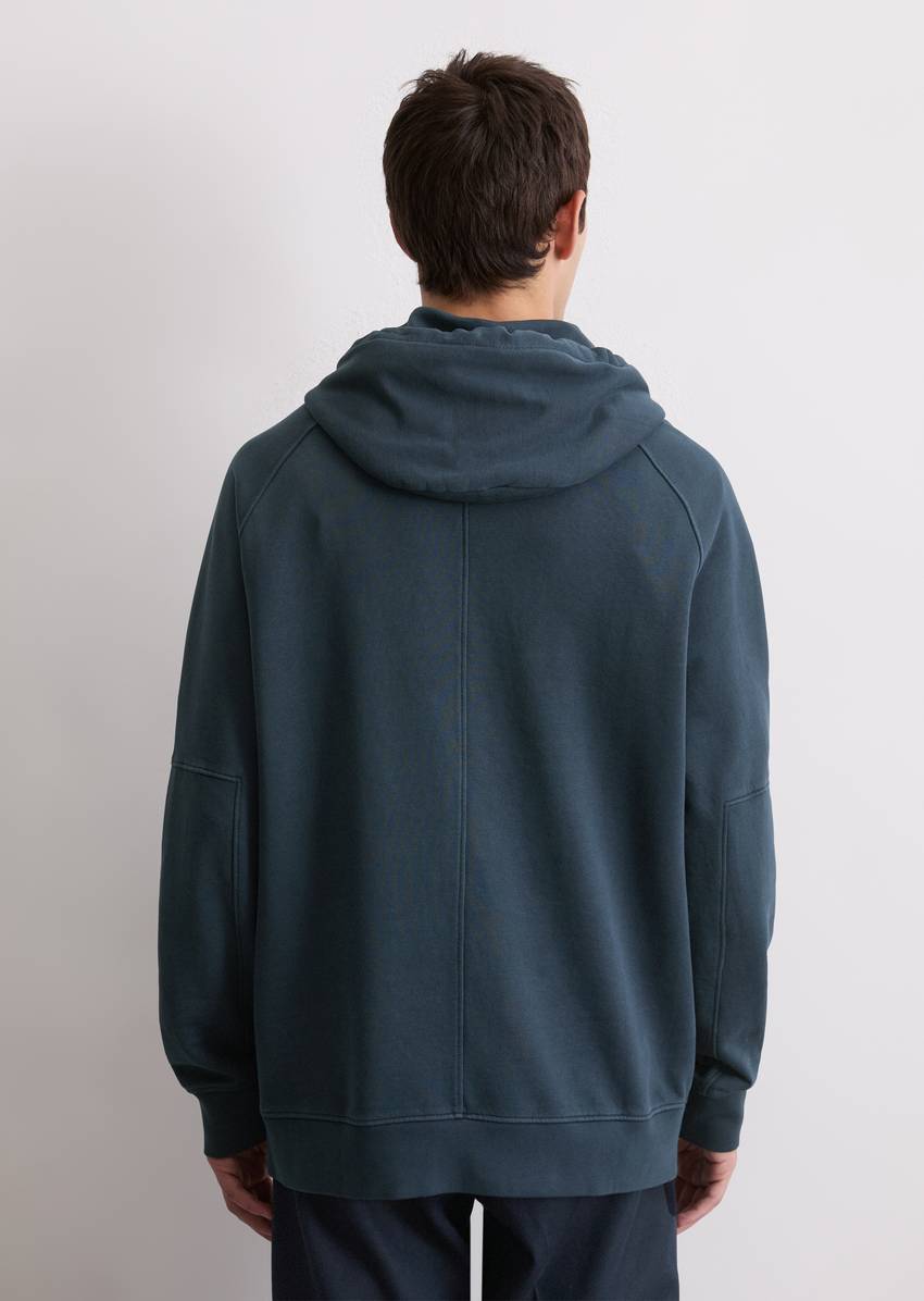 Hoodie regular made from recycled cotton