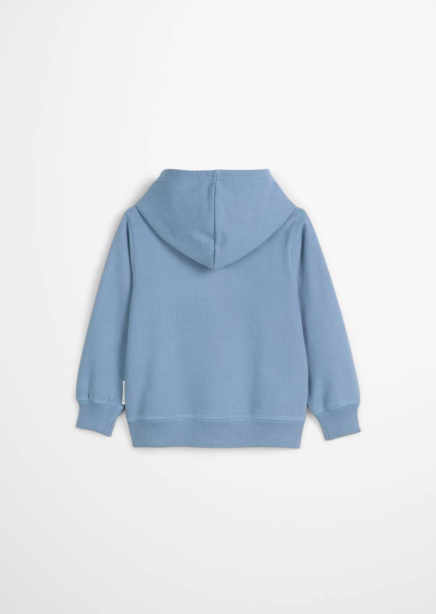 KIDS-BOYS Hoodie made from soft organic cotton sweat