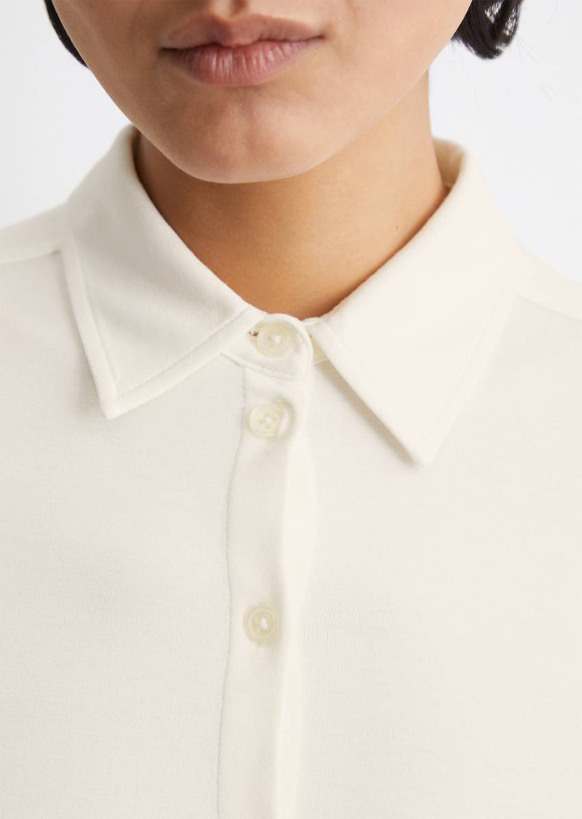 Regular jersey blouse from LENZING™ ECOVERO™