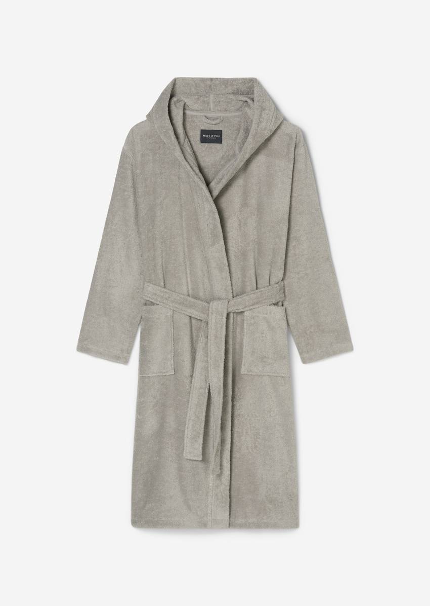 Men's bathrobe model Timeless With hood