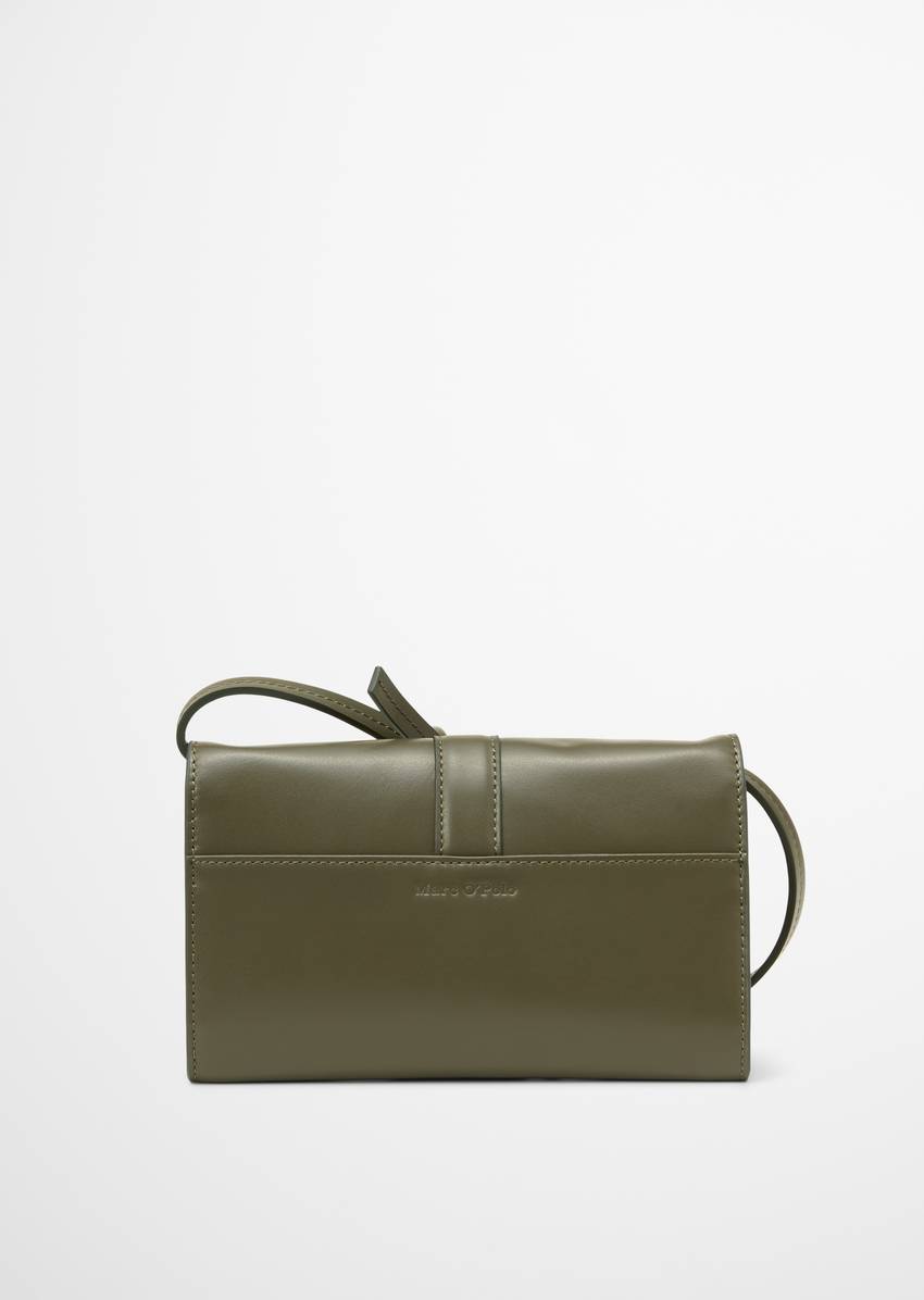 2in1 shoulder bag small made from fine cowhide