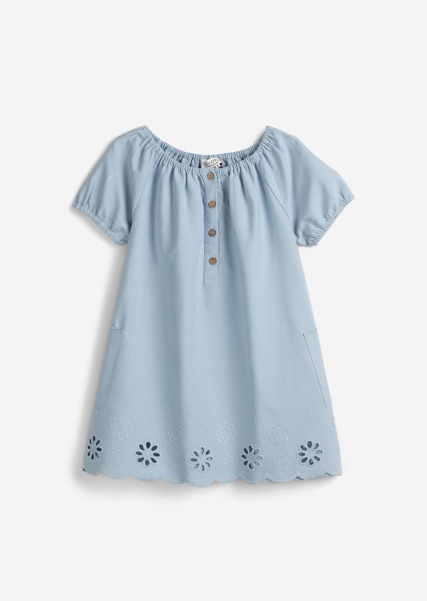 KIDS-GIRLS dress with pretty embroidery