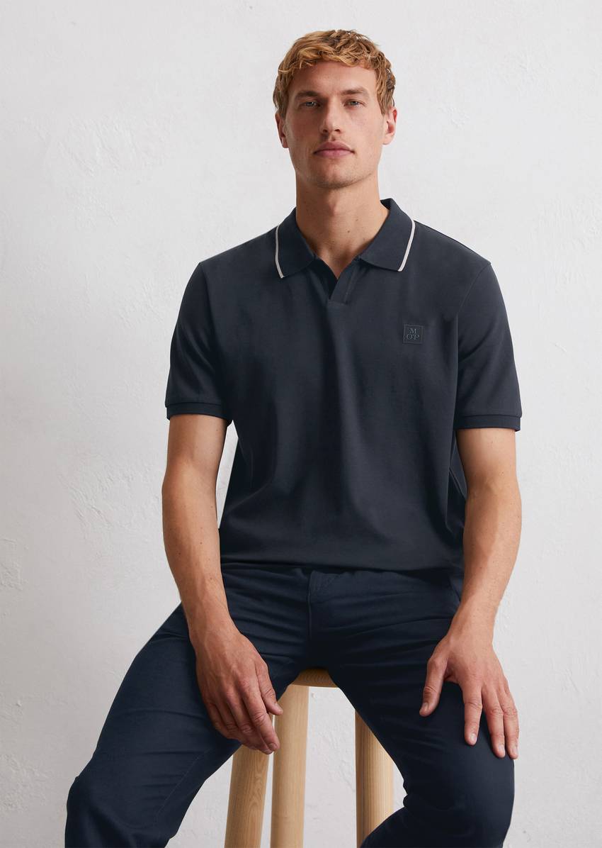 DfC polo shirt jersey regular made from soft organic cotton