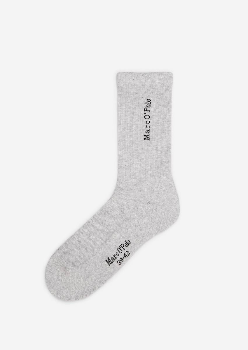 Sporty ribbed socks Pack of two