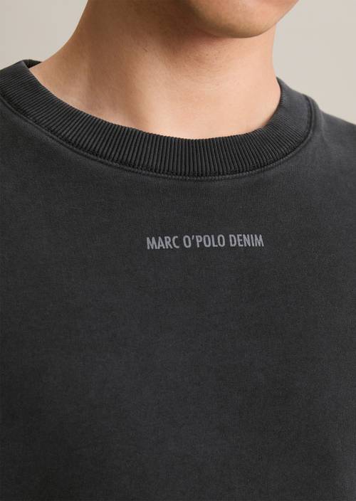 Relaxed sweatshirt made from soft-touch organic cotton