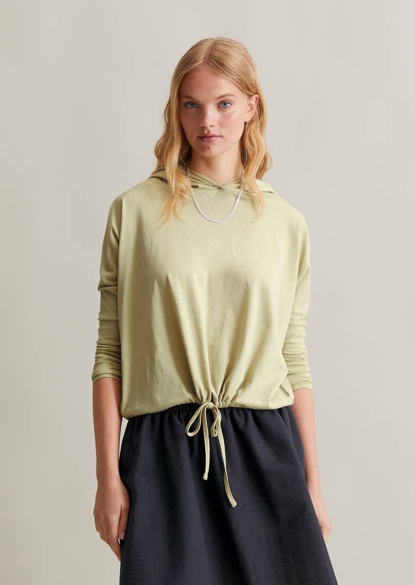 DfC hooded longsleeve relaxed made from soft organic cotton