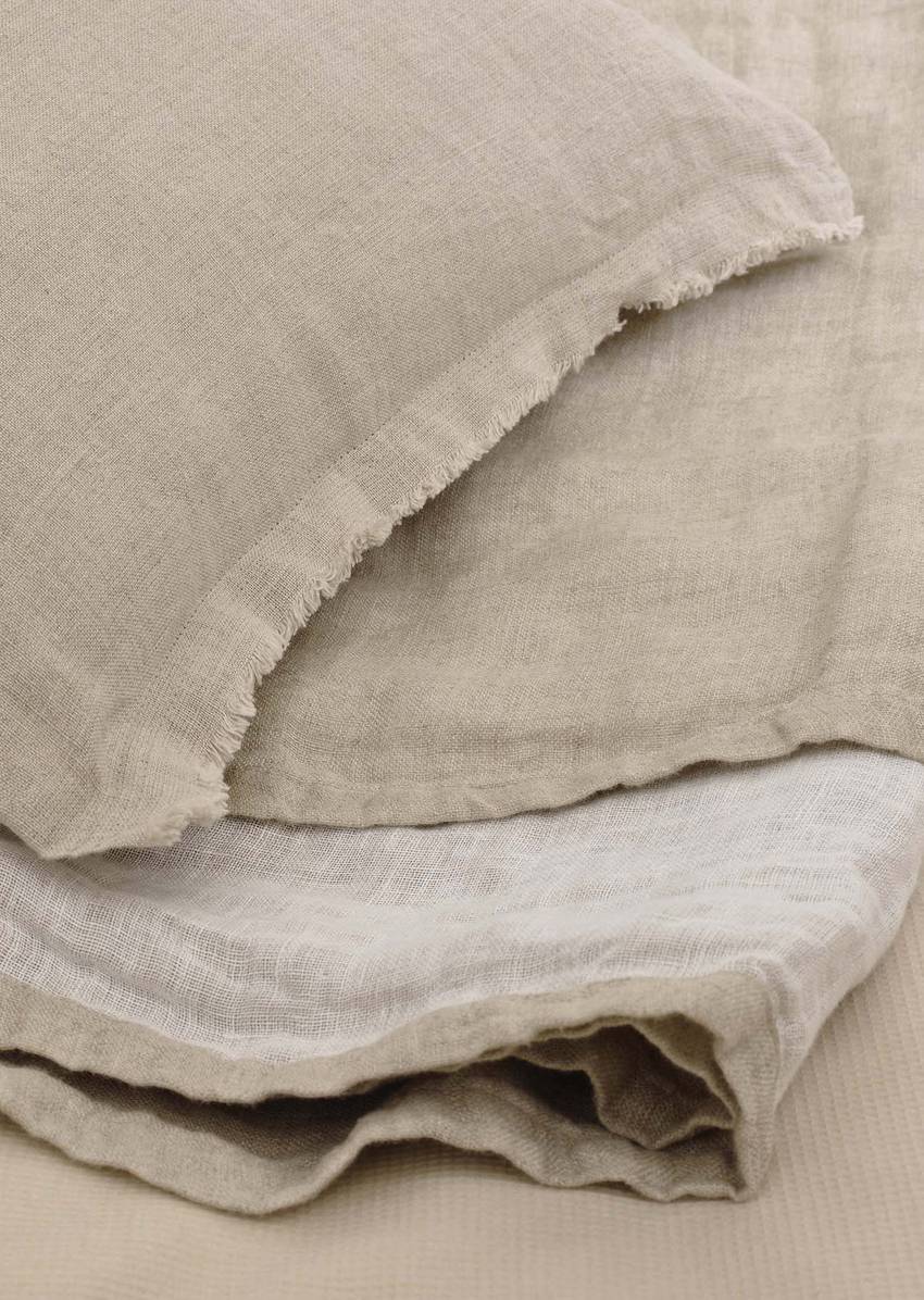 Blanket model Linka made from pure linen