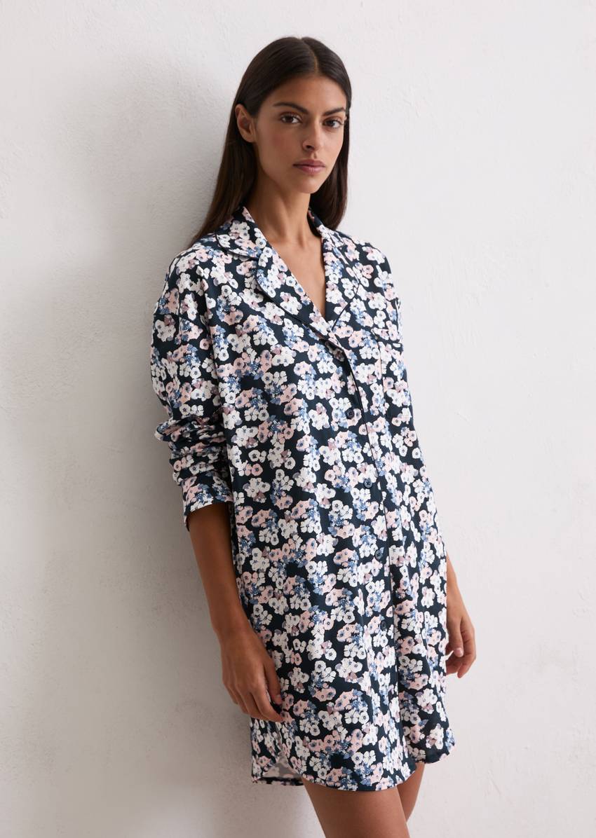 Lounge longshirt made from pure organic cotton