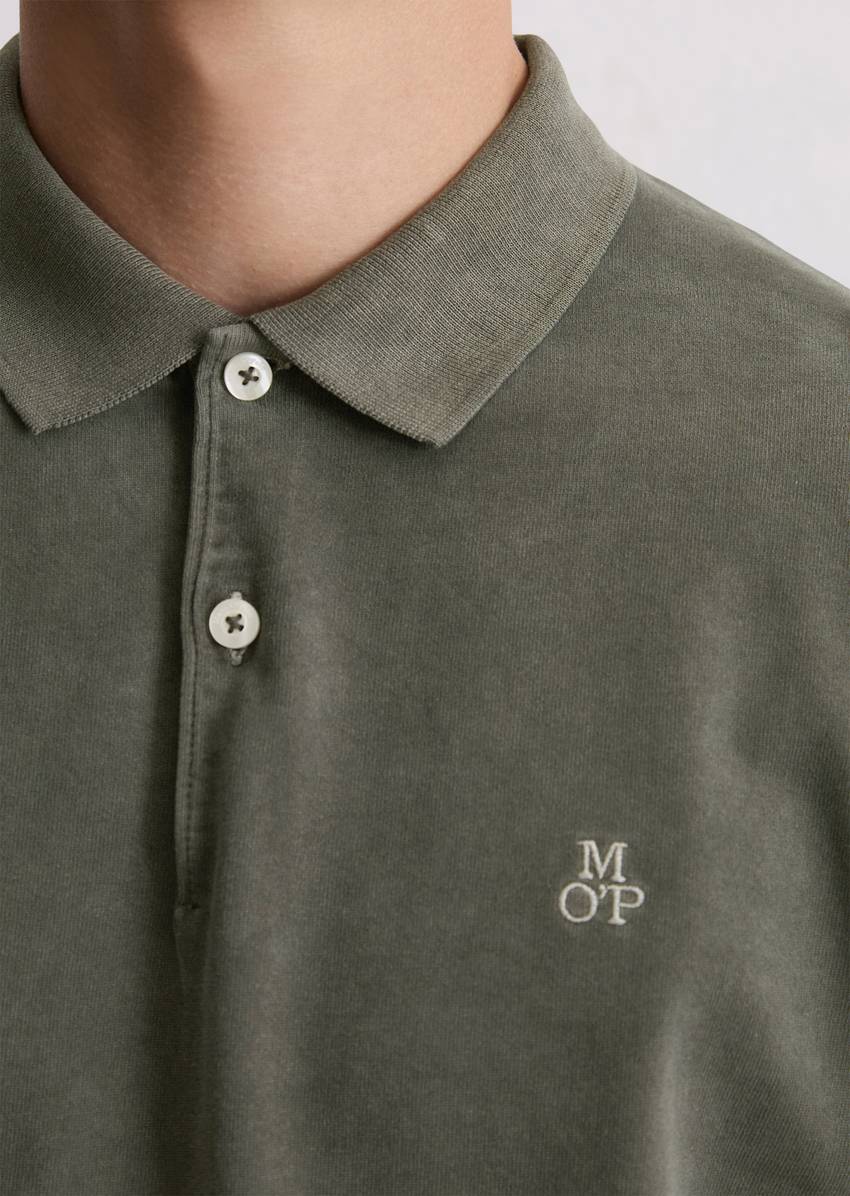 Polo shirt jersey regular made from pure organic cotton