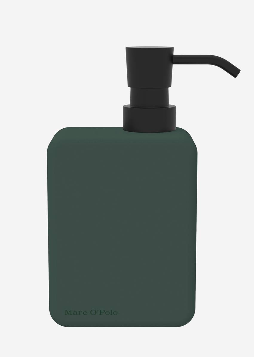 Soap dispenser model The Edge from durable stoneware