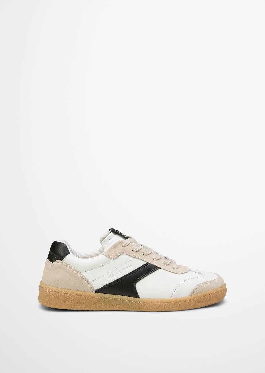 Sneaker made from fine cowhide