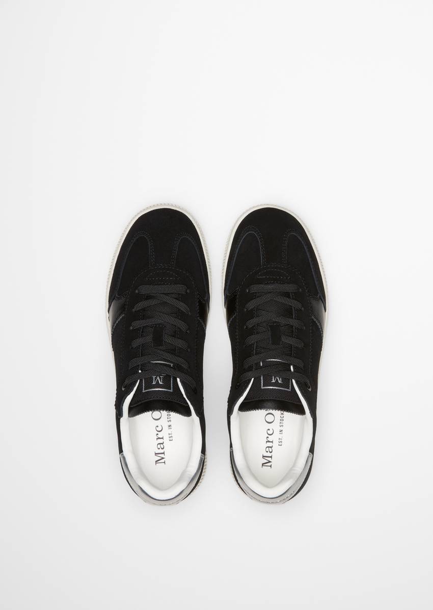 Sneaker made from high-quality cowhide