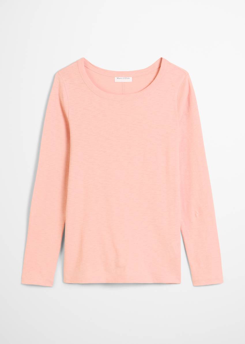 DfC longsleeve slim made from particularly soft slub jersey