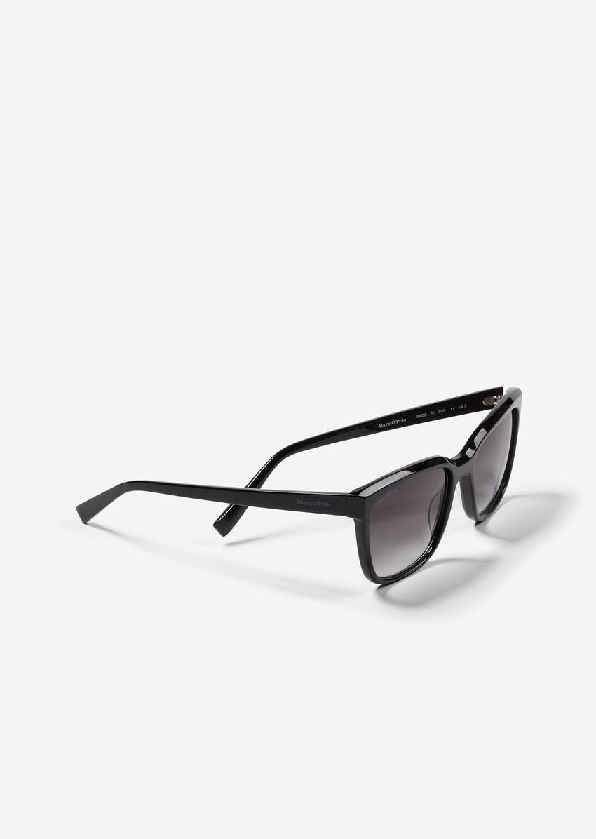 Women's sunglasses made from organic acetate