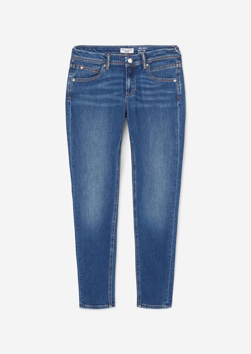 Jeans model Alva slim made from stretchy organic cotton mix