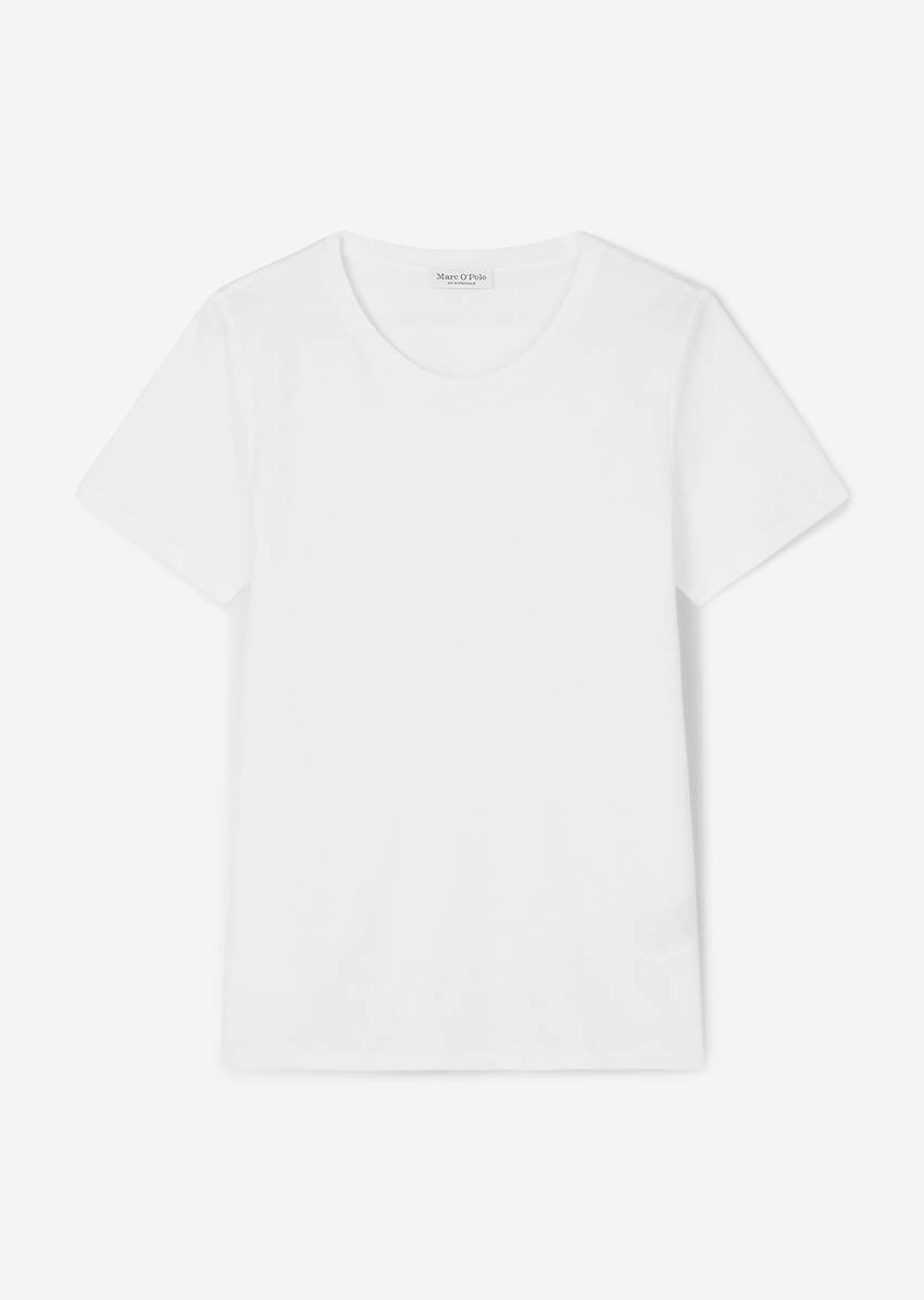 Round neck T-shirt, regular fit made from organic cotton singe jersey