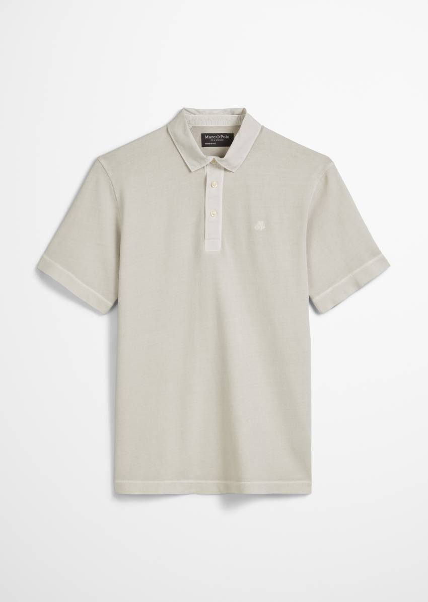 Polo shirt jersey regular made from pure organic cotton