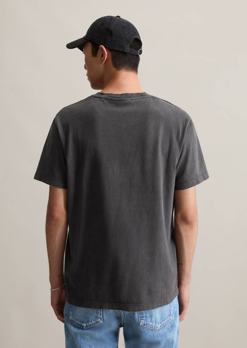 Relaxed T-shirt made from soft-touch organic cotton