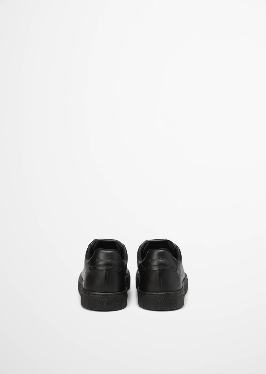 Cup sole sneaker made from fine cowhide nappa leather