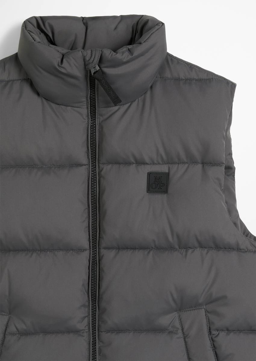 TEENS-BOYS quilted vest with water-repellent surface