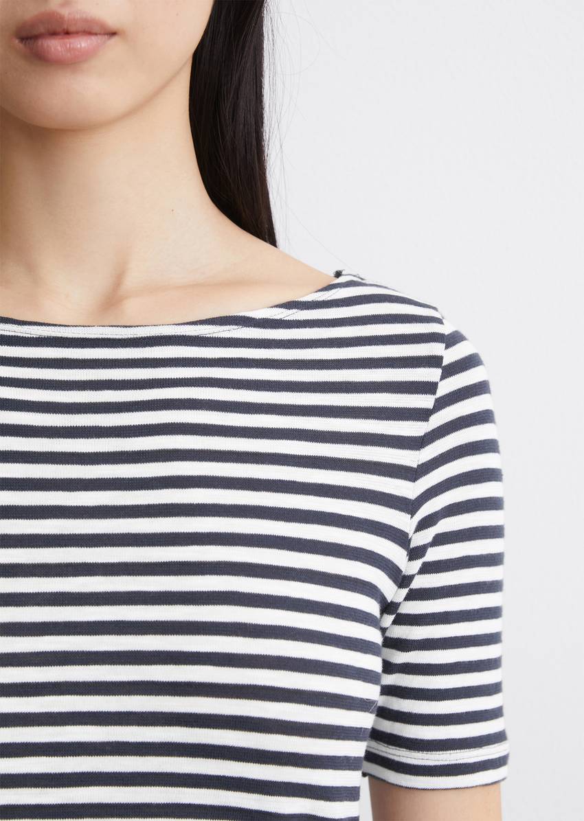 Striped T-shirt in a slim fit Made of organic cotton jersey