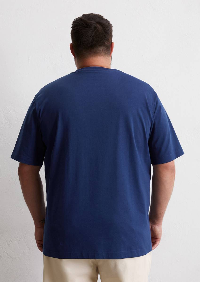 T-shirt regular made from pure organic cotton