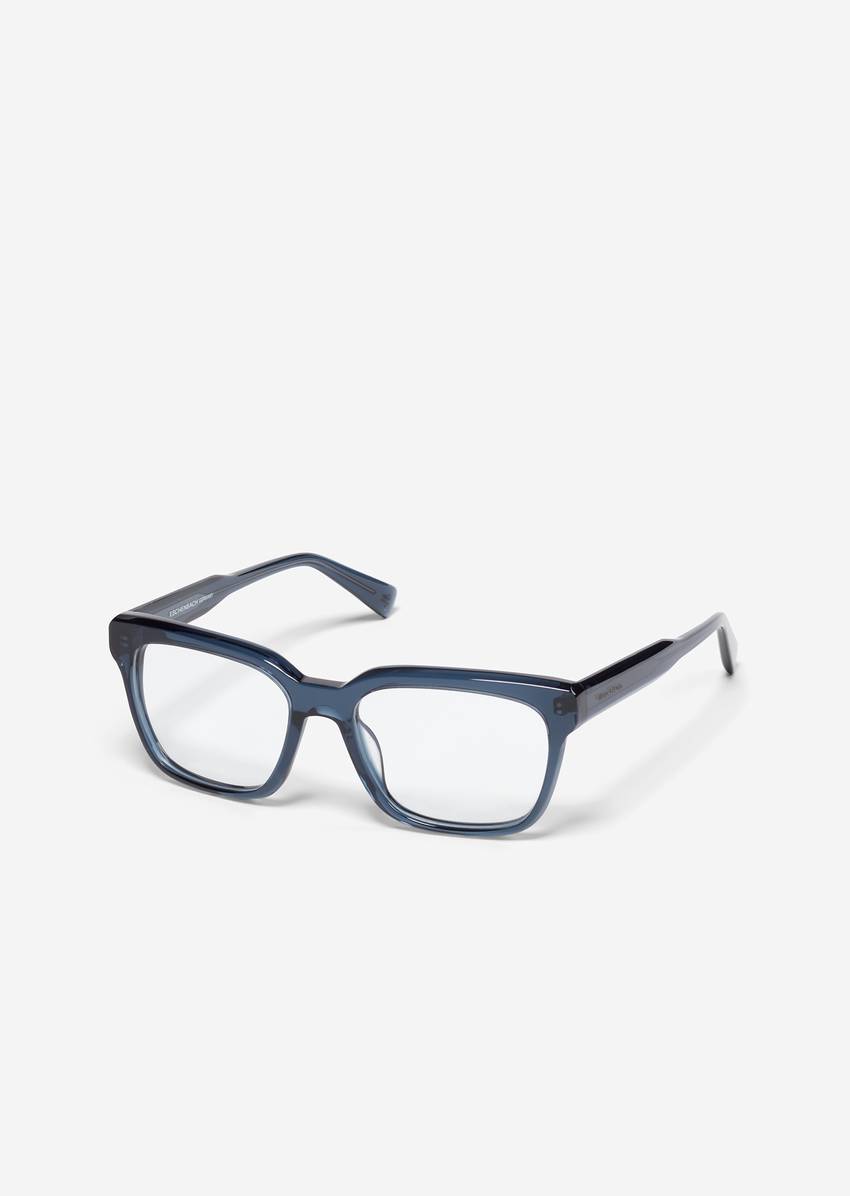 Unisex glasses made from lightweight organic acetate