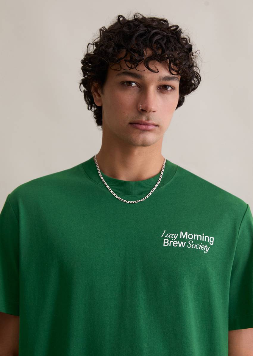 DfC T-Shirt relaxed with stimulating back print