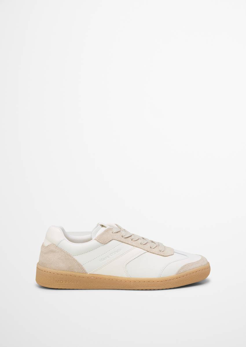 Sneaker made from fine cowhide