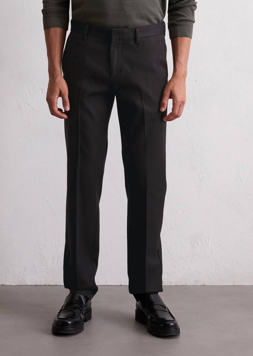 Chino model Osby tapered made from an organic cotton blend with TENCEL™Lyocell